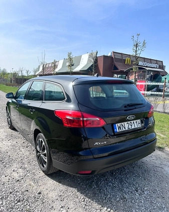 Ford Focus cena 23900 przebieg: 293000, rok produkcji 2015 z Warszawa małe 79